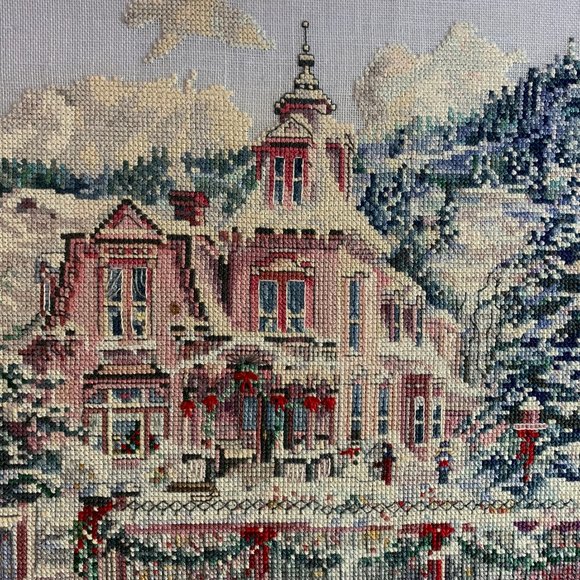 Amazon.com: Platinum Collection Rocky Mountain Christmas  Marty Bell Rky Mtn Christmas Counted Cross Stitch